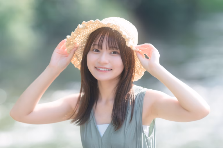 梅山涼 御岳渓谷 ポートレート 008