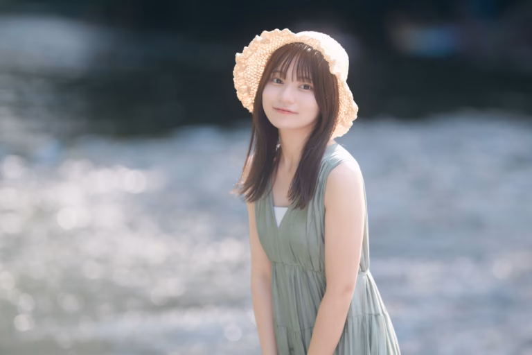 梅山涼 御岳渓谷 ポートレート 010