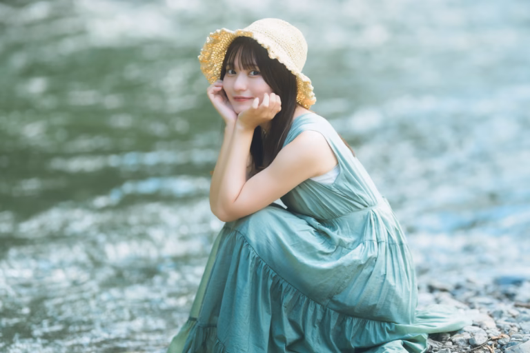 梅山涼 御岳渓谷 ポートレート 013
