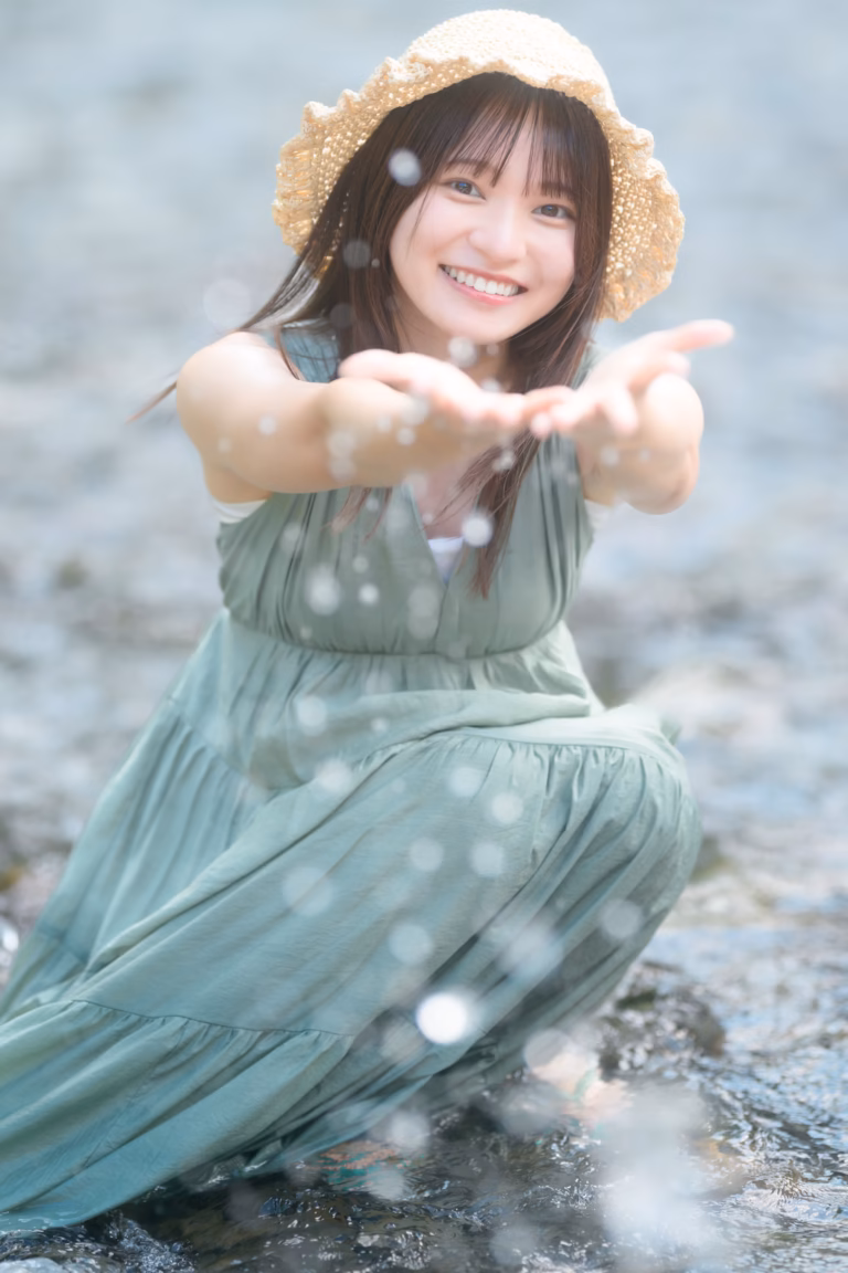 梅山涼 御岳渓谷 ポートレート 021