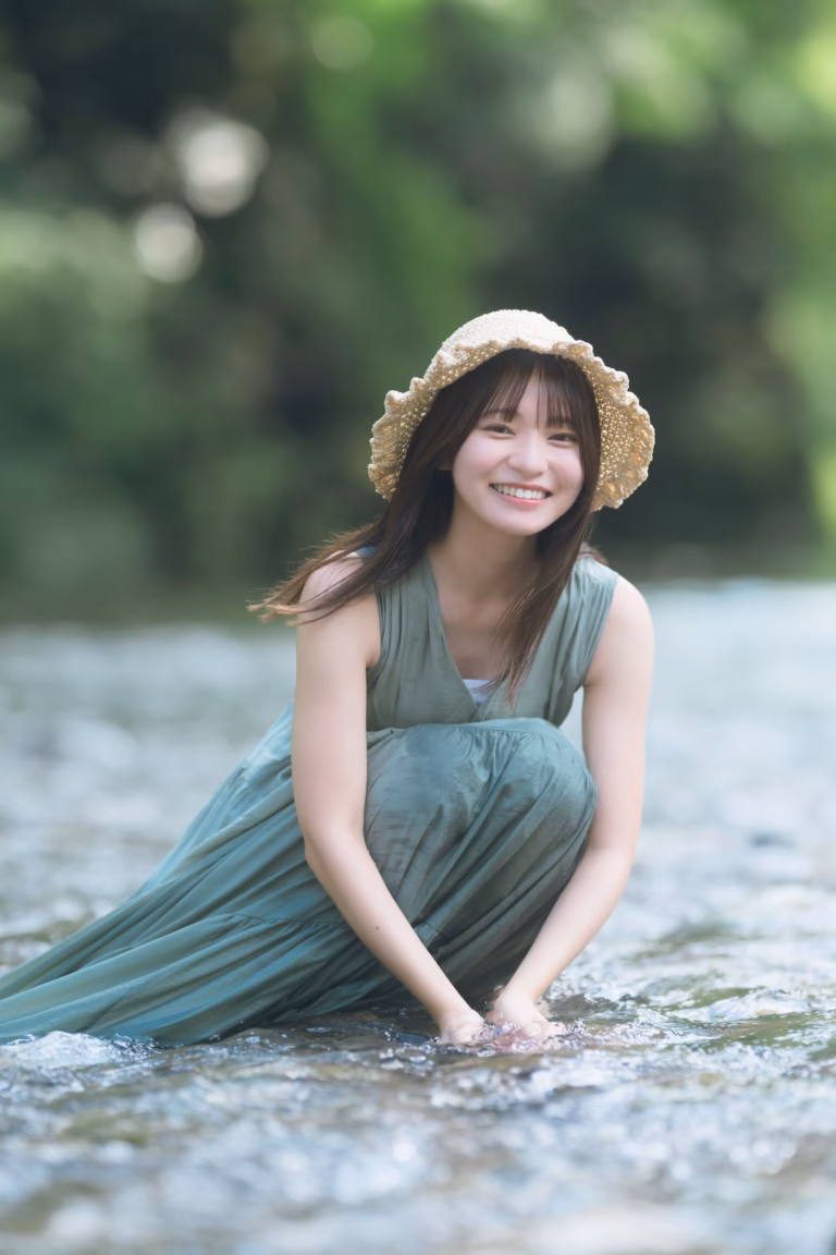 梅山涼 御岳渓谷 ポートレート 022