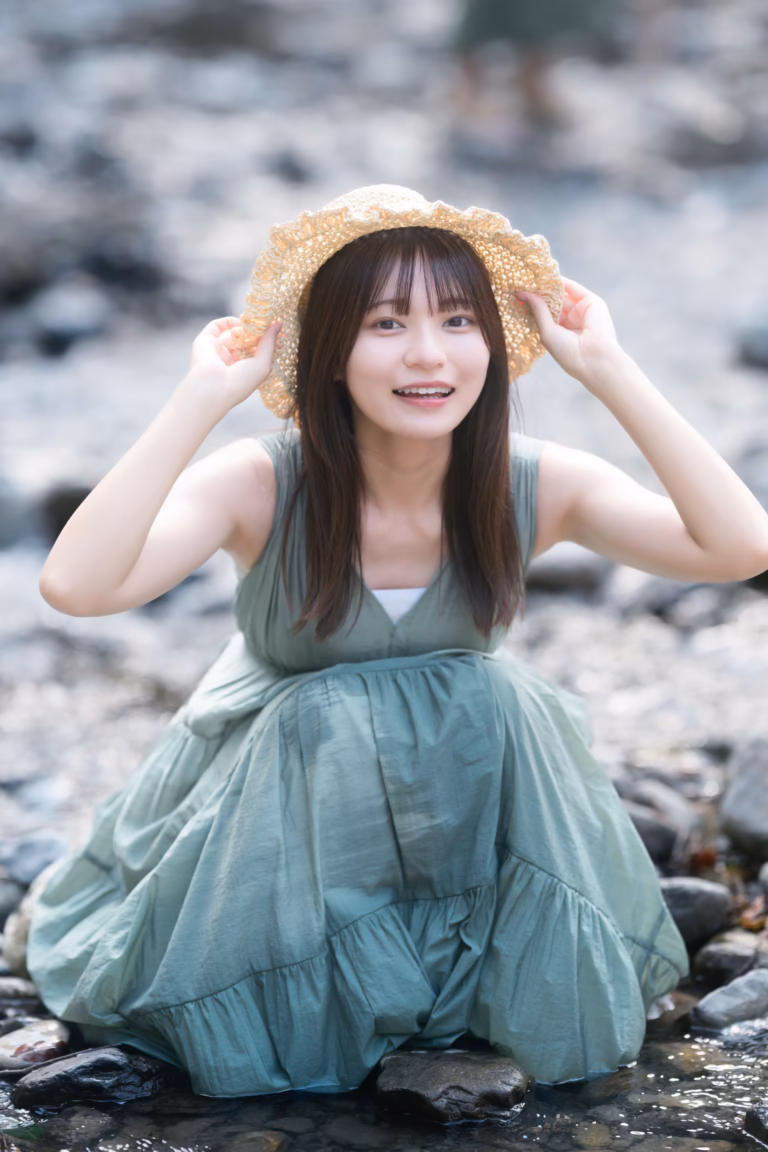 梅山涼 御岳渓谷 ポートレート 027