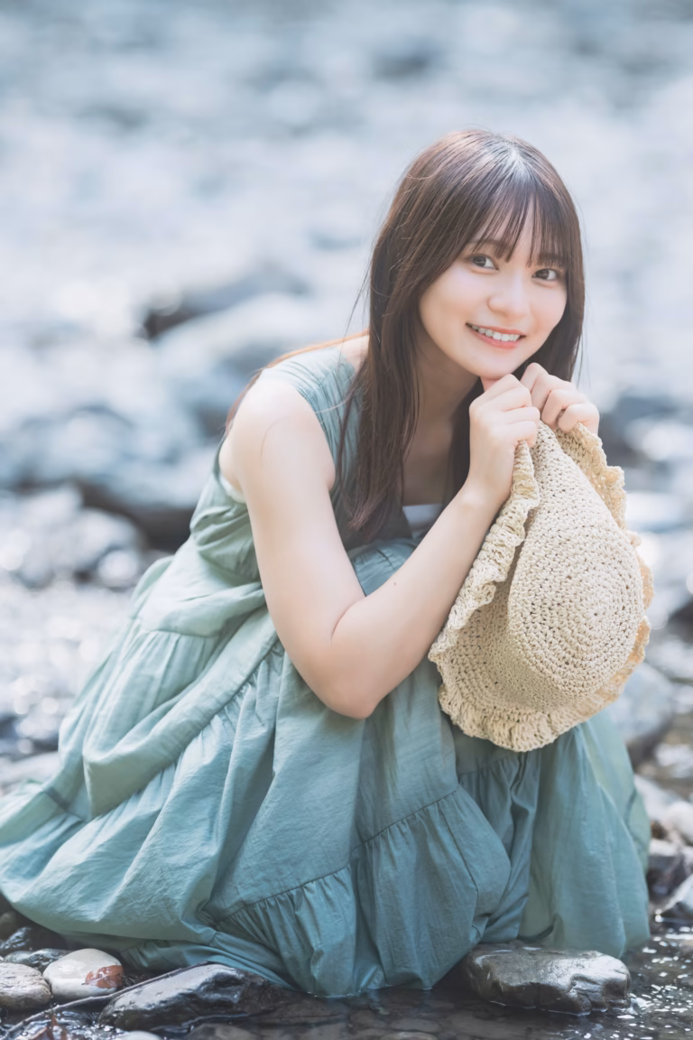 梅山涼 御岳渓谷 ポートレート 028