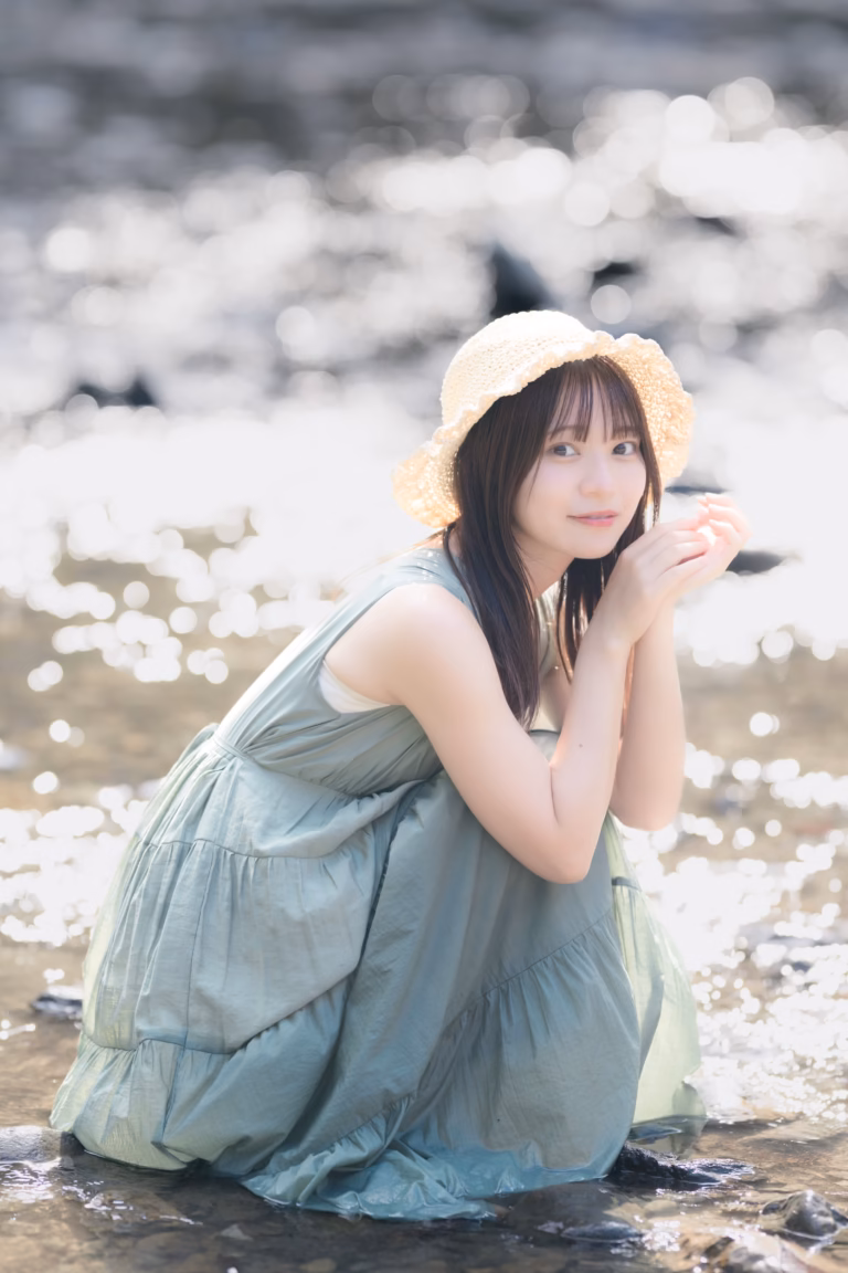 梅山涼 御岳渓谷 ポートレート 039