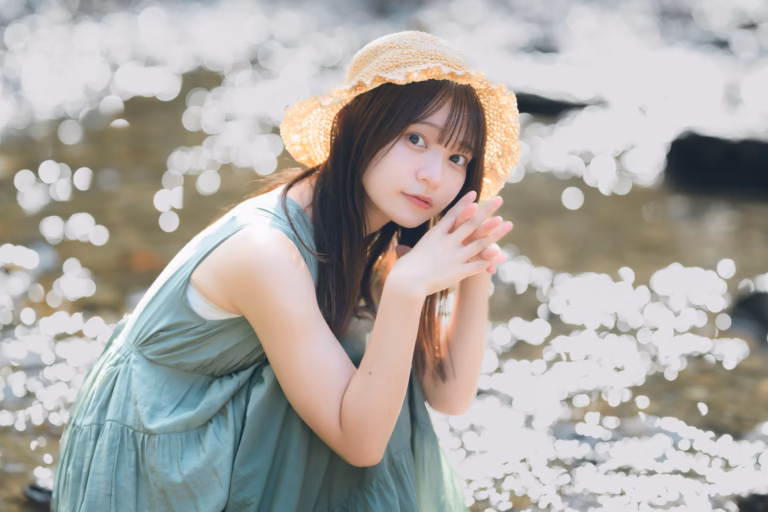 梅山涼 御岳渓谷 ポートレート 040