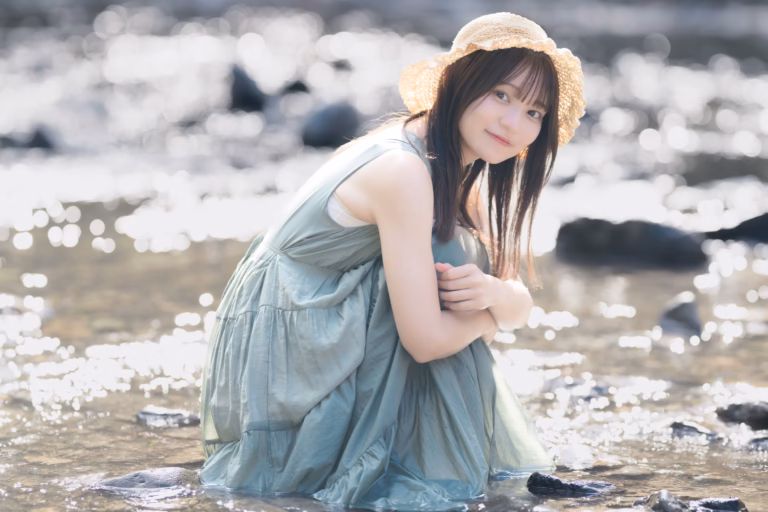 梅山涼 御岳渓谷 ポートレート 041