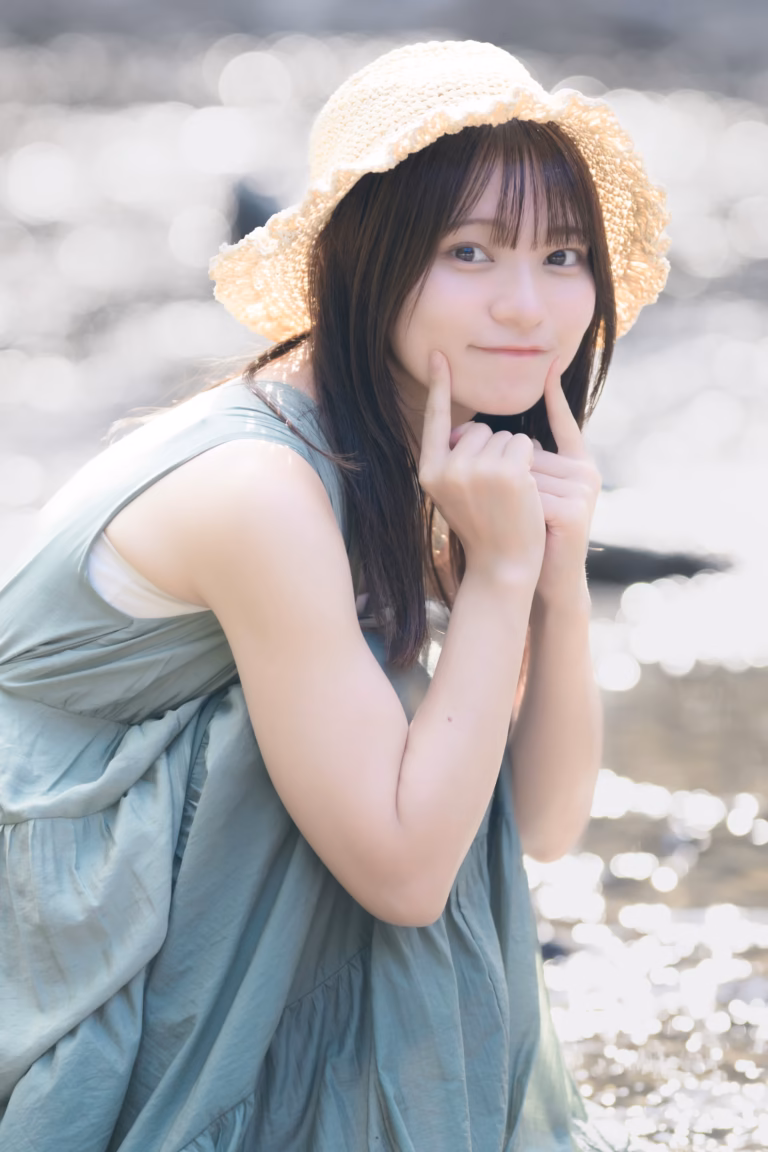 梅山涼 御岳渓谷 ポートレート 042
