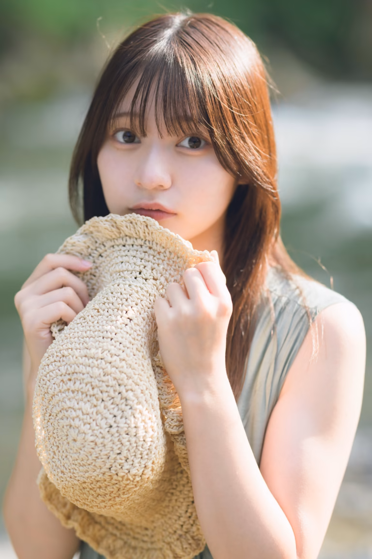 梅山涼 御岳渓谷 ポートレート 053