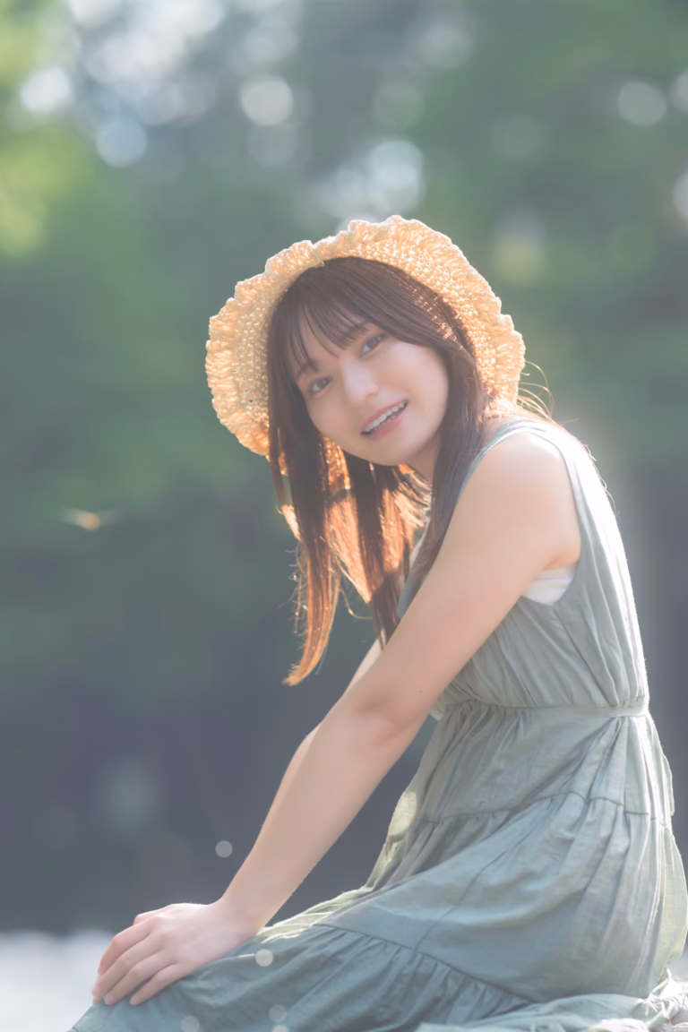 梅山涼 御岳渓谷 ポートレート 068
