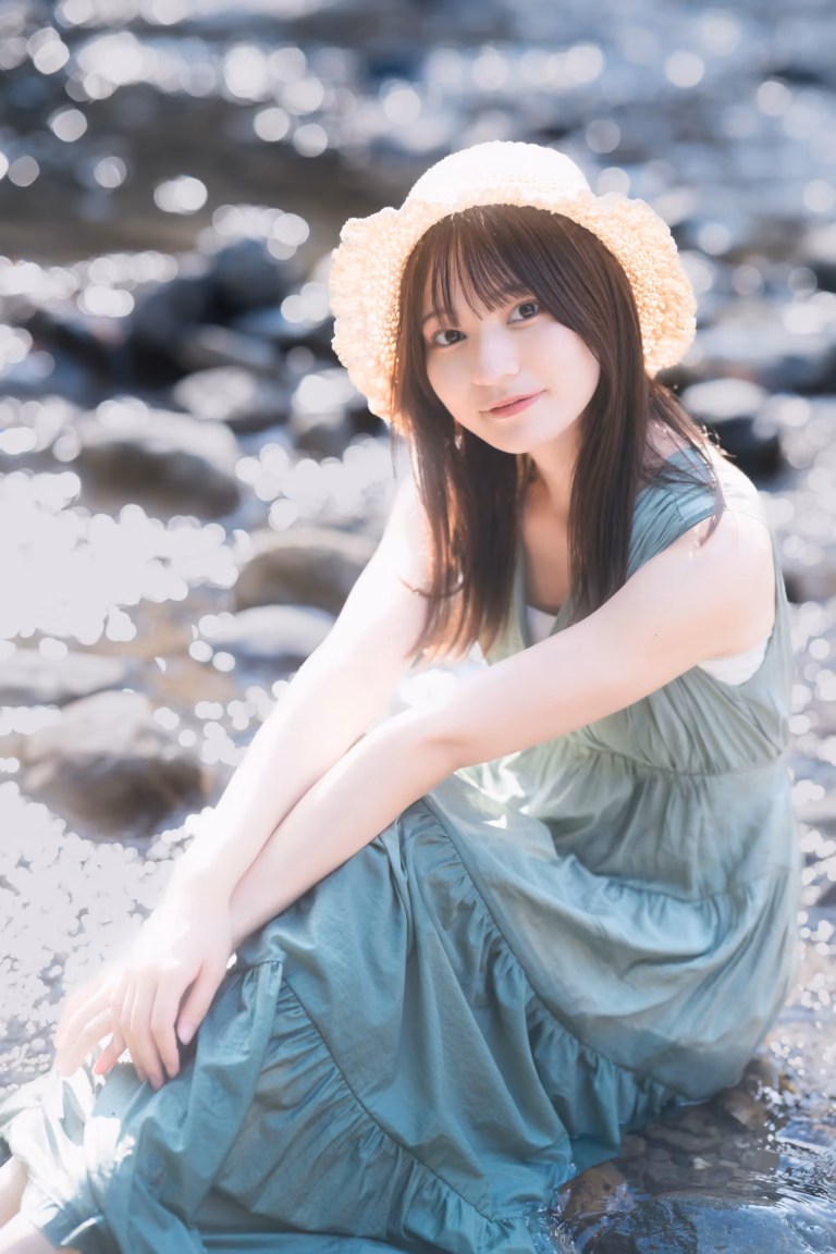梅山涼 御岳渓谷 ポートレート 072
