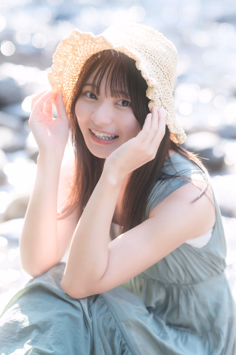 梅山涼 御岳渓谷 ポートレート 073