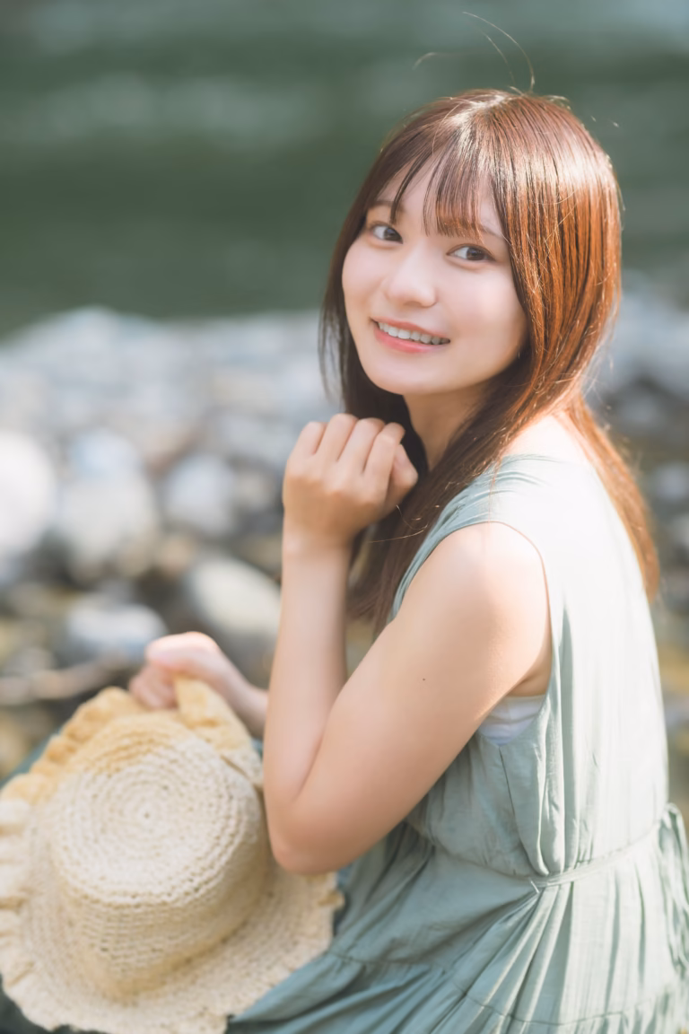 梅山涼 御岳渓谷 ポートレート 077