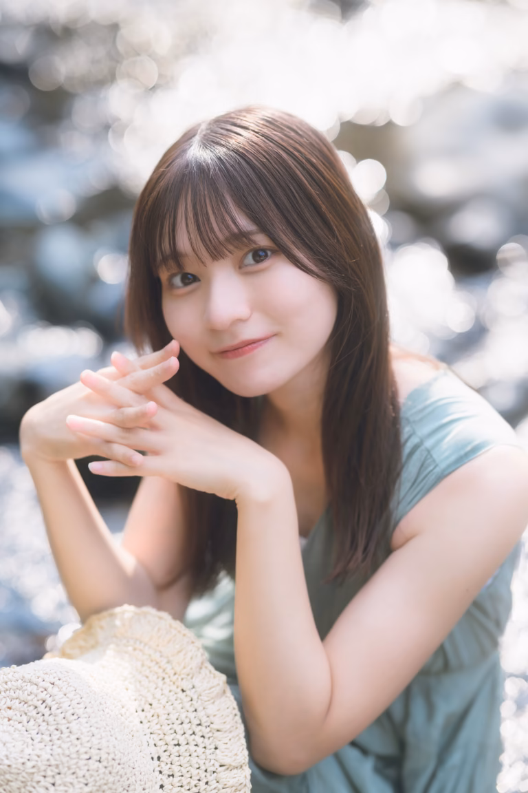 梅山涼 御岳渓谷 ポートレート 081