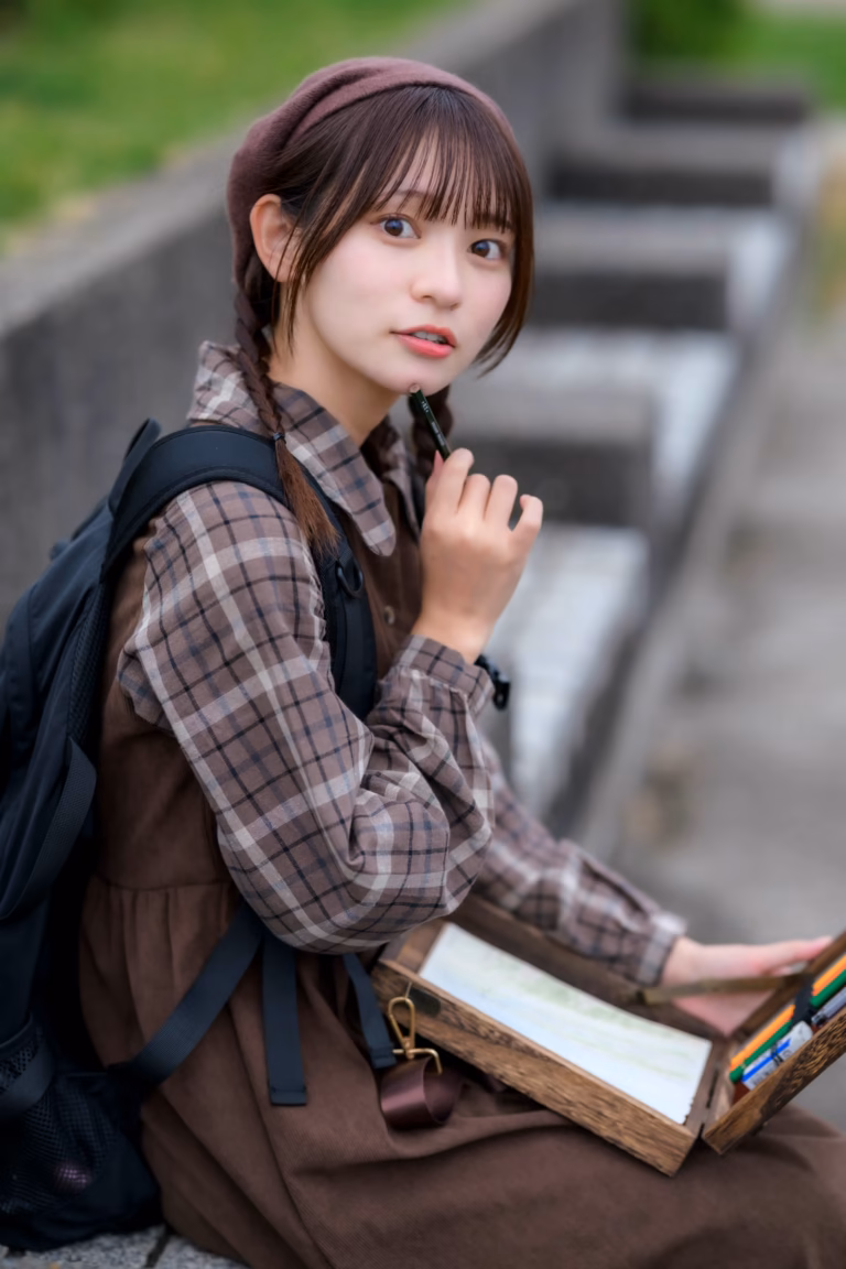 梅山涼 二子玉川 ポートレート 049