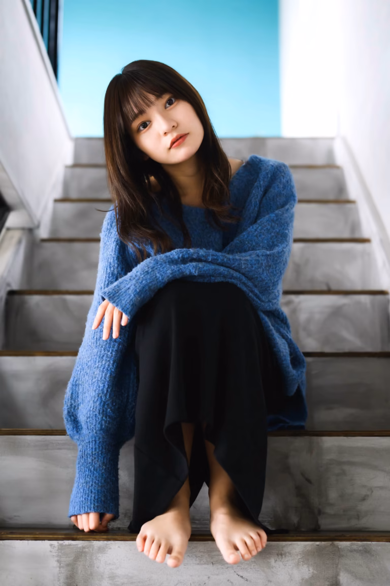 梅山涼 都内スタジオ ポートレート 13