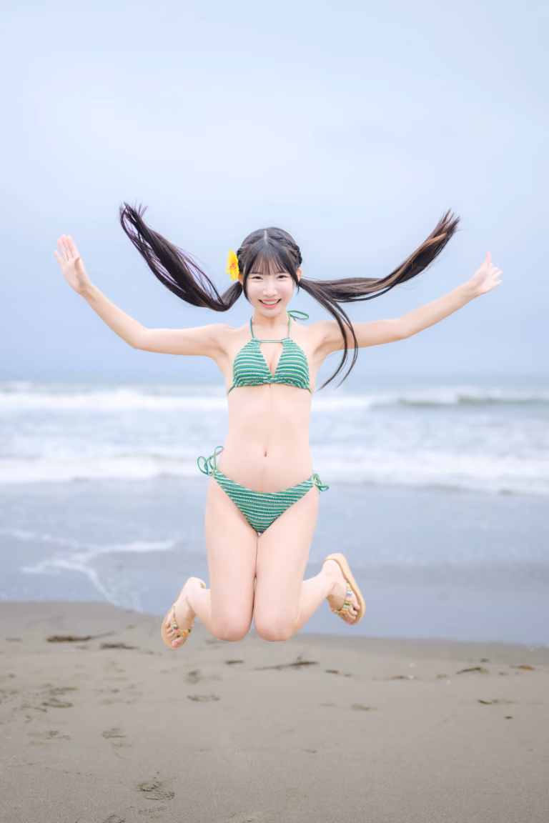 五百木いお 千葉の海 ポートレート 1