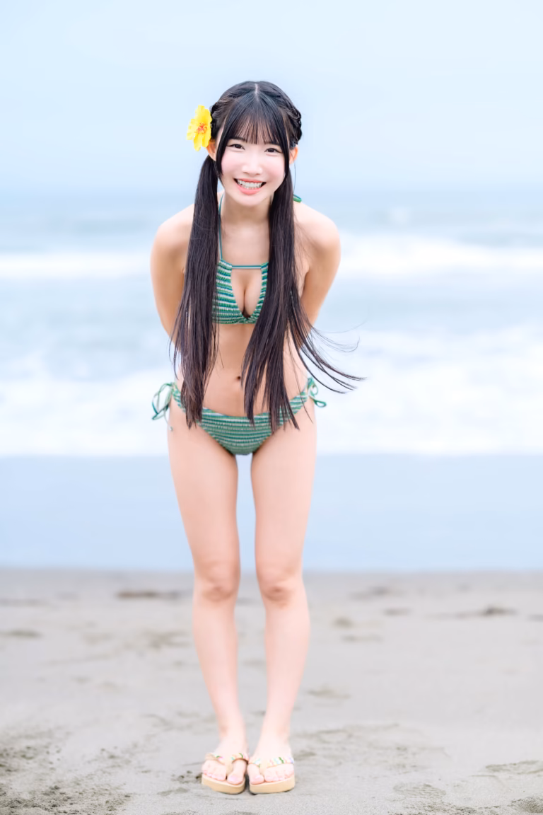 五百木いお 千葉の海 ポートレート 3