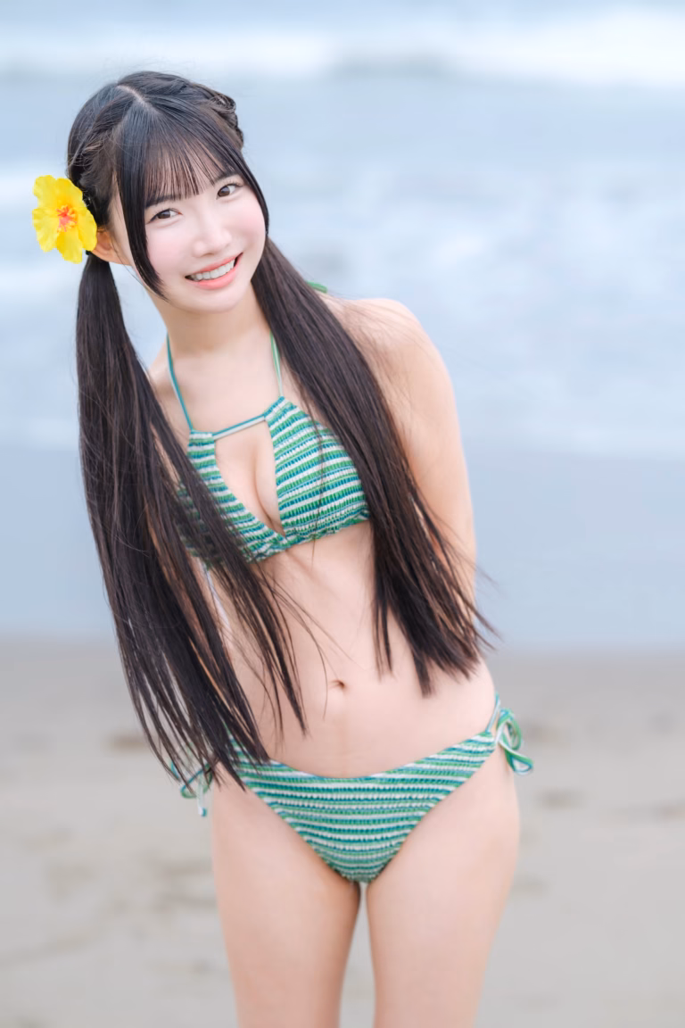 五百木いお 千葉の海 ポートレート 4