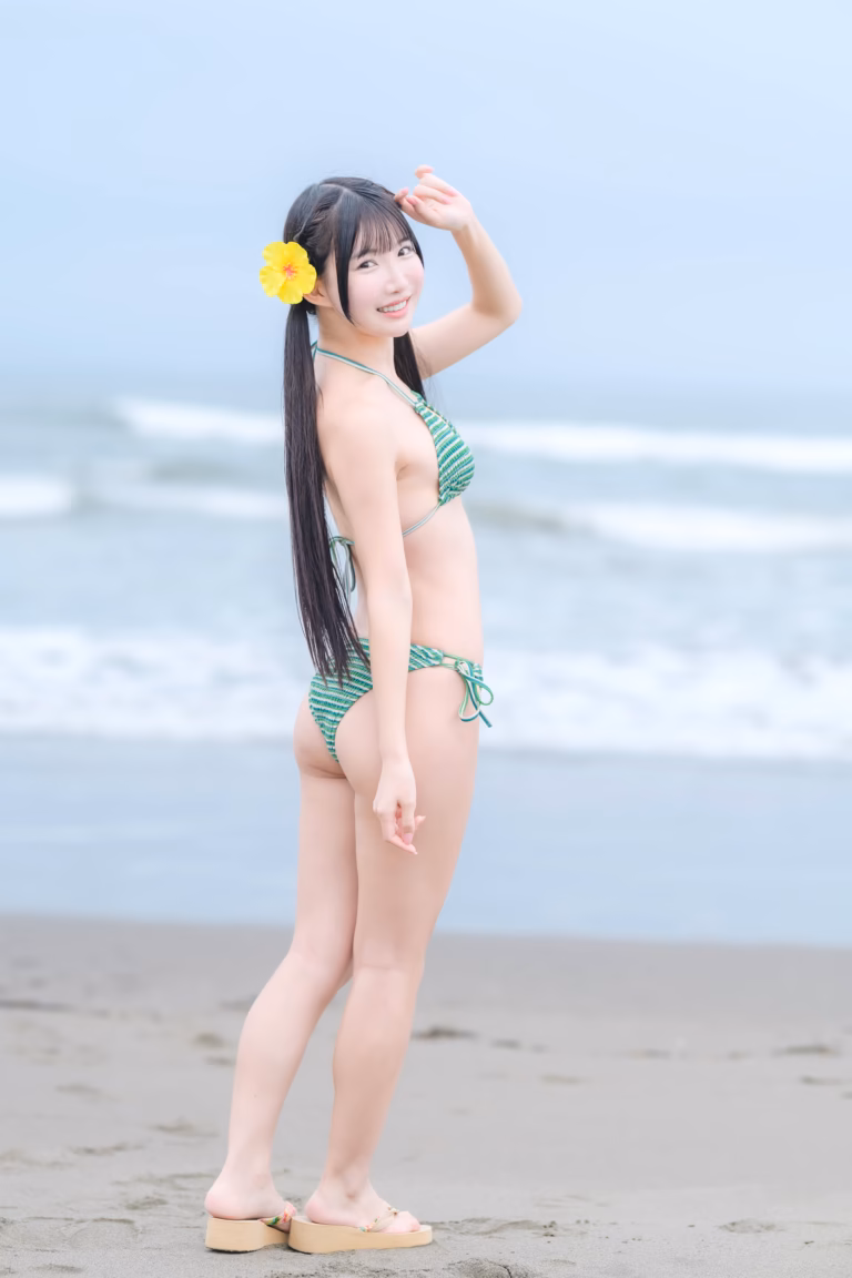 五百木いお 千葉の海 ポートレート 5