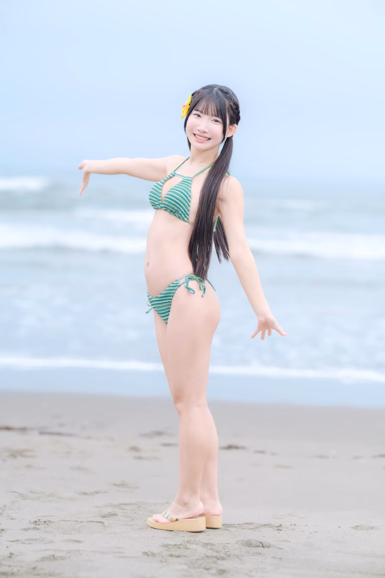 五百木いお 千葉の海 ポートレート 6