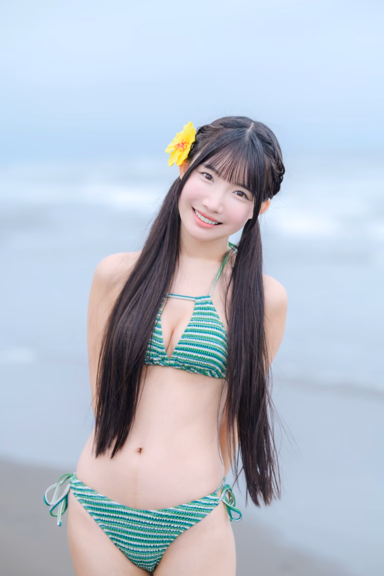 五百木いお 千葉の海 ポートレート 9