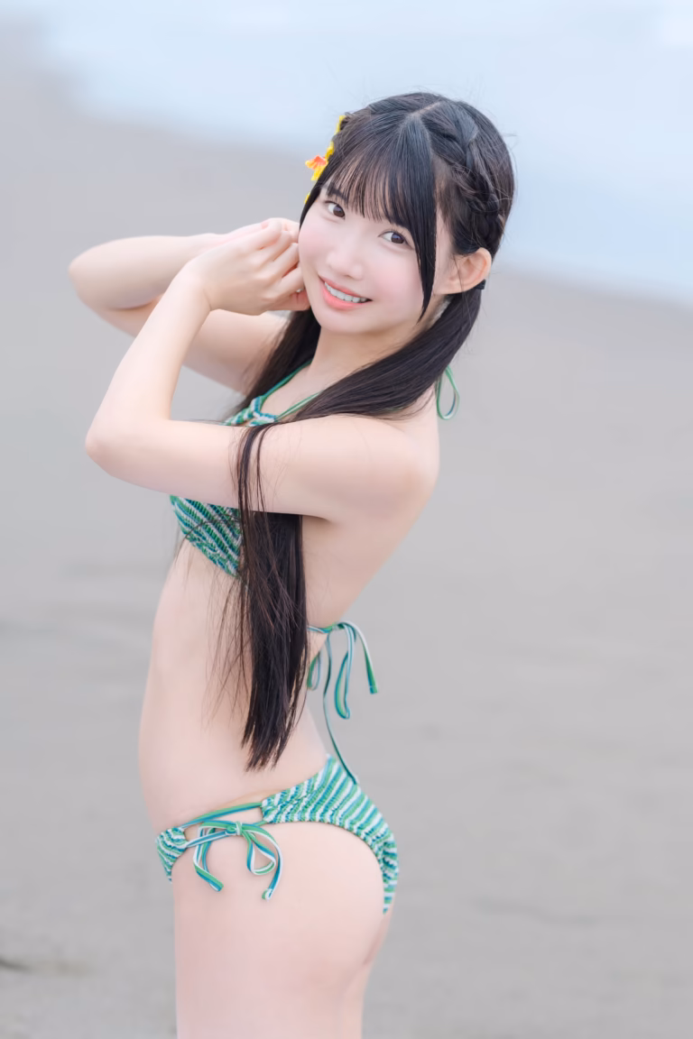 五百木いお 千葉の海 ポートレート 17