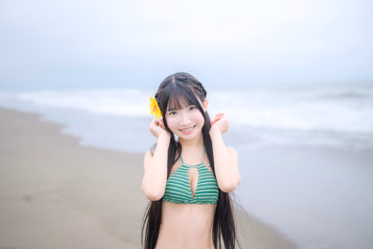 五百木いお 千葉の海 ポートレート 18