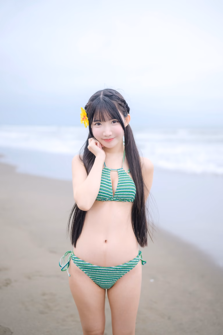 五百木いお 千葉の海 ポートレート 19