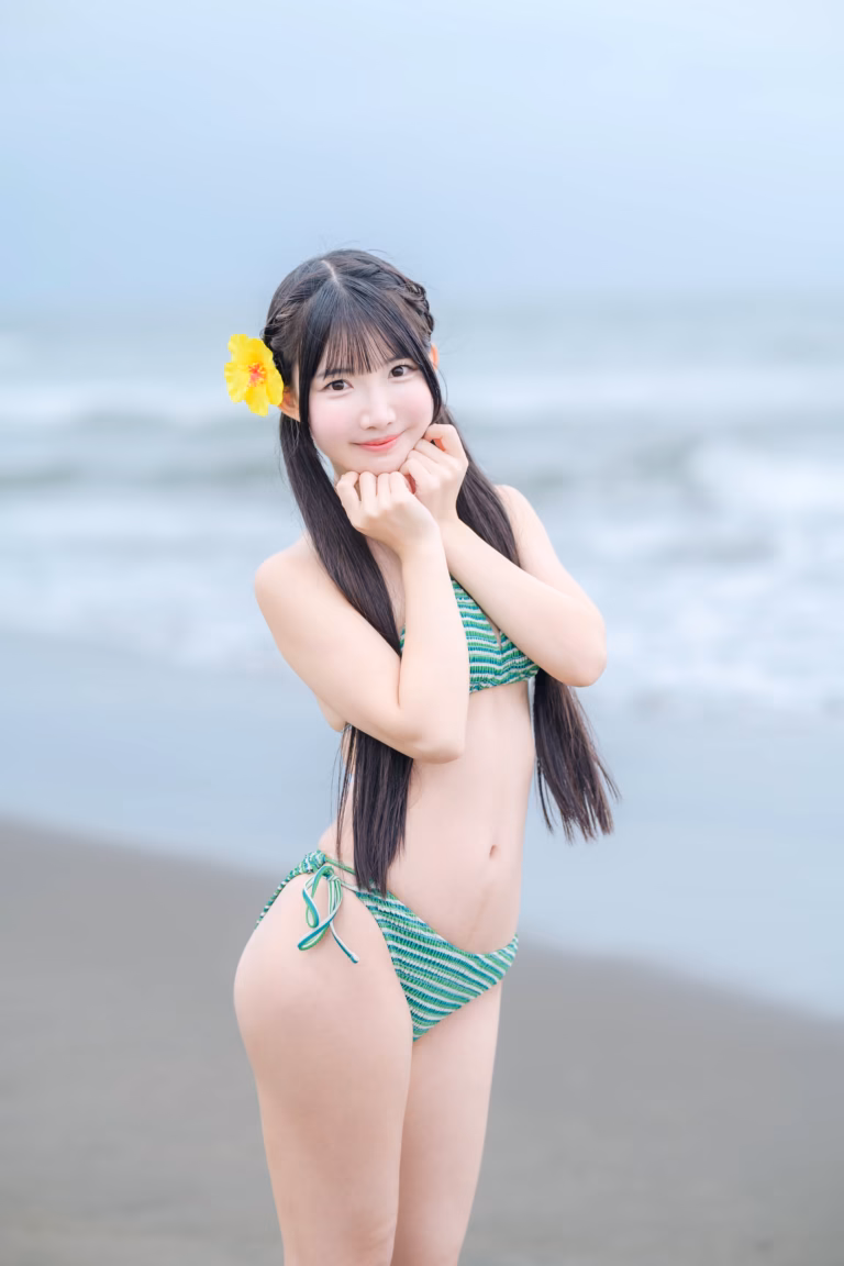 五百木いお 千葉の海 ポートレート 20