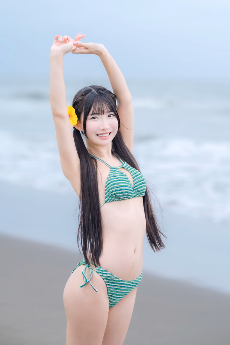 五百木いお 千葉の海 ポートレート 21
