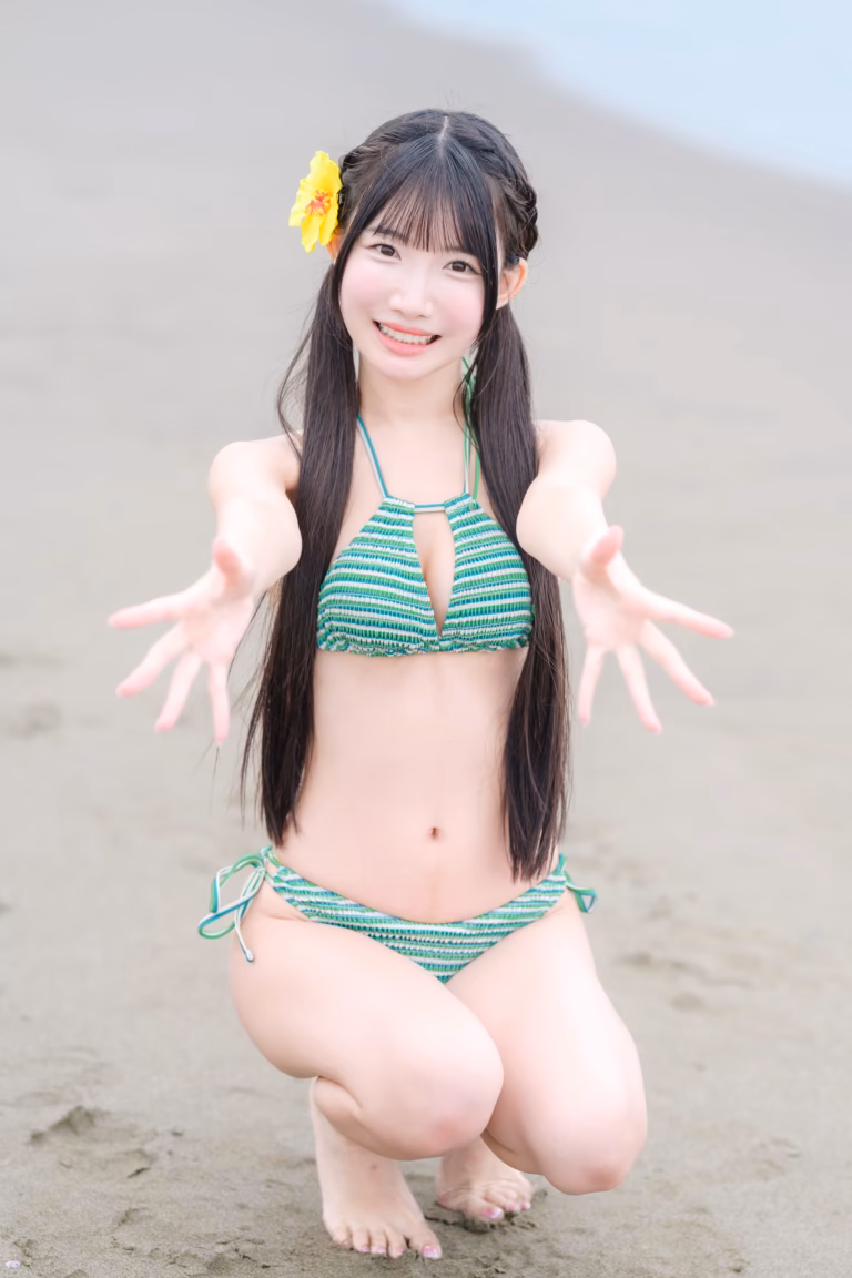 五百木いお 千葉の海 ポートレート 22